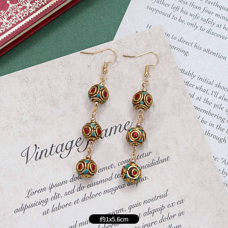 Vintage Retro Design Boho Dangle Earrings Wholesale Jewelry