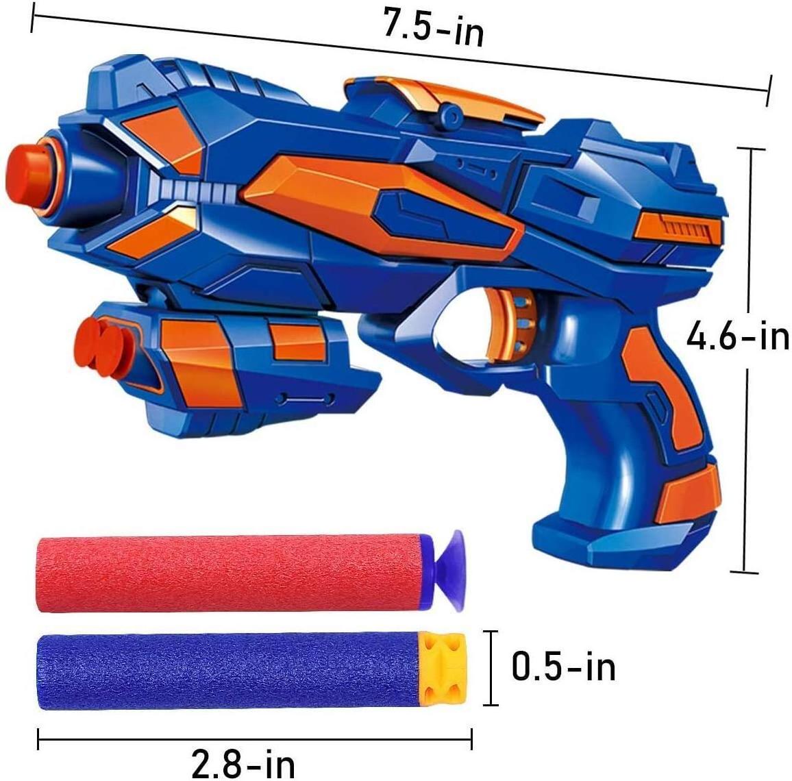 Hot selling pistol Gun toys Soft Foam Bullet Shooting Games EVA soft bullet Nerf- gun elite dart toy gun for kids gift