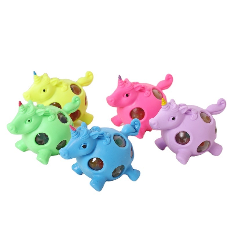 Mini Cute Little Dinosaur Squeeze Fun Toy Soft Pressure Toy Dinosaur Anti-Stress Ball Children's Toy