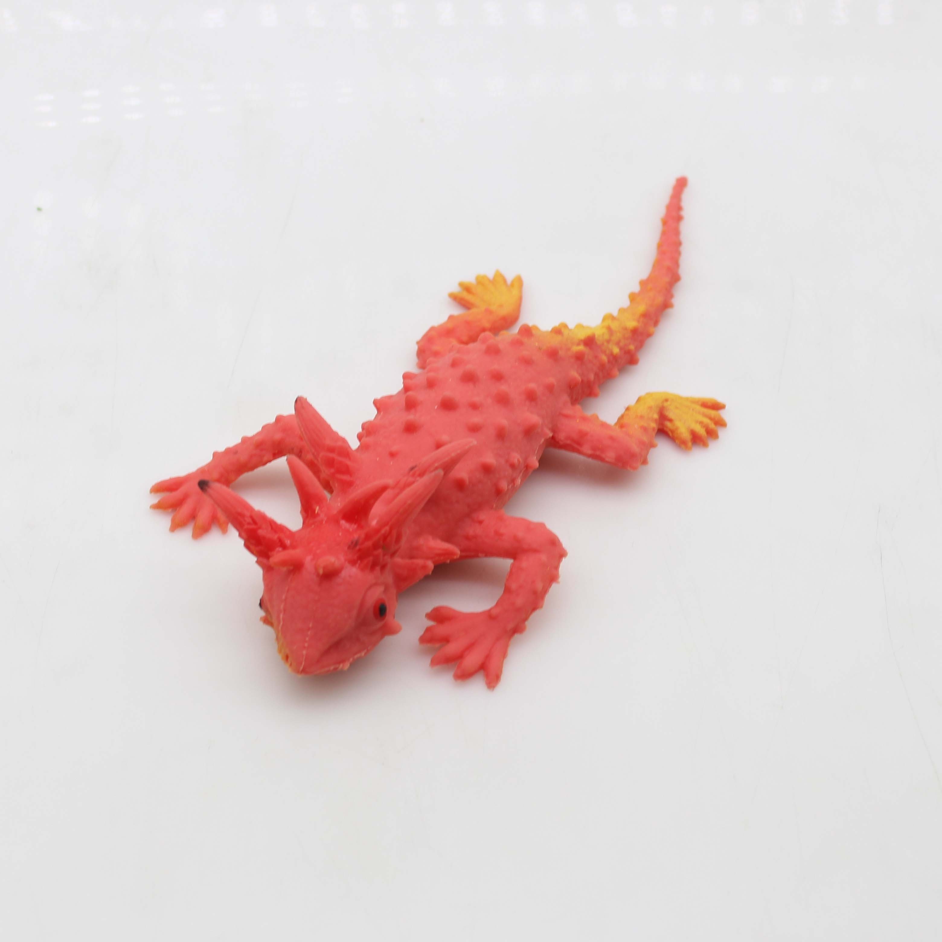 Colorful squeeze animal stretching  lizard Sand toy Plastic Soft pressure relief squeeze toy