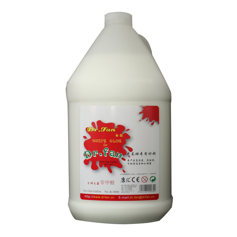 Handmade clay white glue large capacity  1 gallon white latex handmade white glue for slime