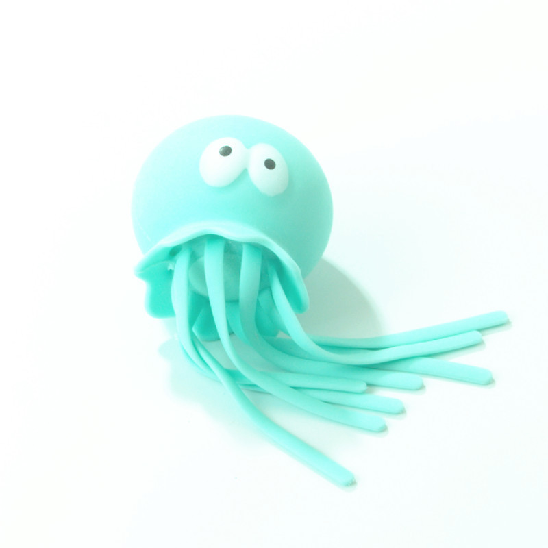 82g Cute jellyfish TPR soft playdough toys 4 colors anti-stress squishy toys decompression toys for kids