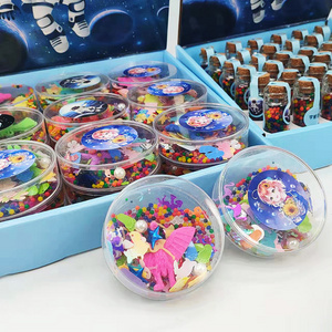 2023 New Design Rainbow Water Beads with Sequin Sets Growing Water Balls Jelly Beads Kids Sensory Toys for For Decoration