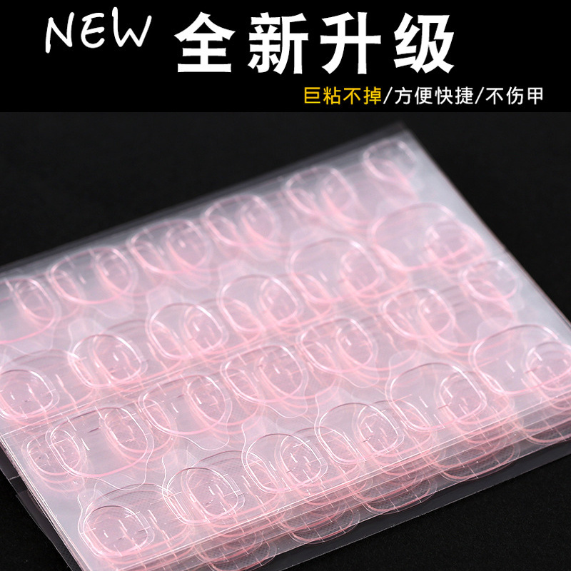 Wholesale Jelly Double-side Tape Label Sticker Waterproof  Glue Tape Nail Adhesive Tabs Nail Glue For Press On Nails