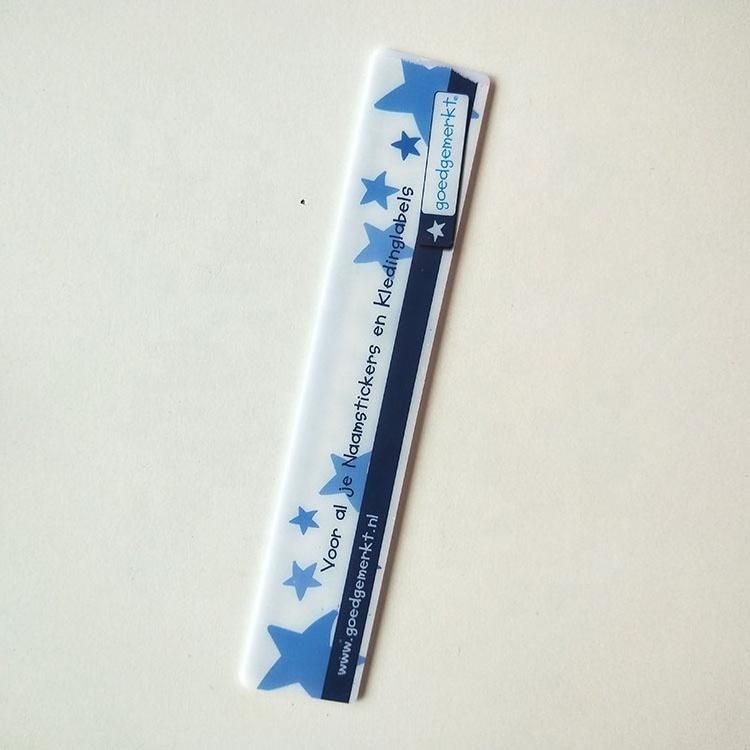 Promotional multi color straight flexible soft pvc ruler