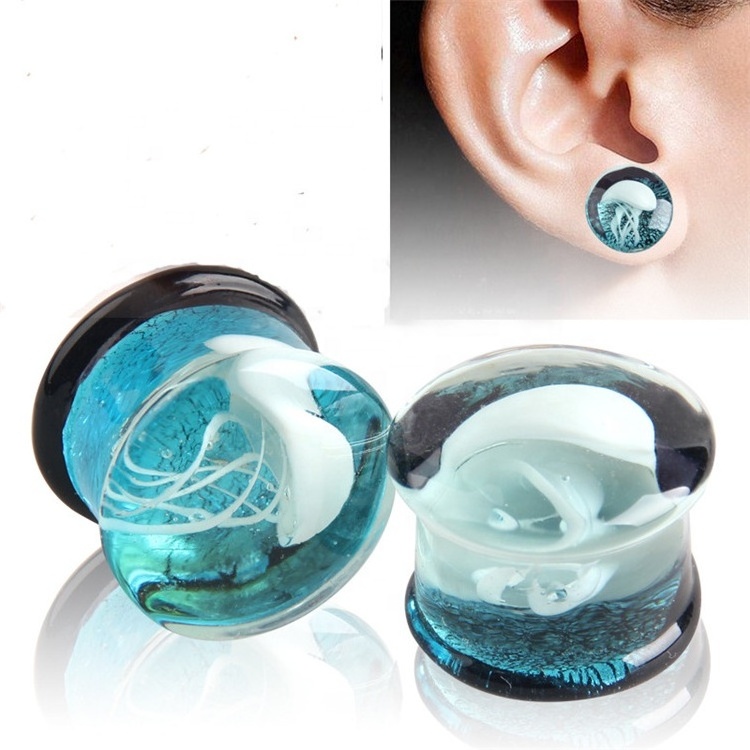 SUXUAN Factory Price hawaiian jewelry  Gauges Expander Stretcher Body Piercing Jewelry Women Men Ear Plug Flesh Tunnel