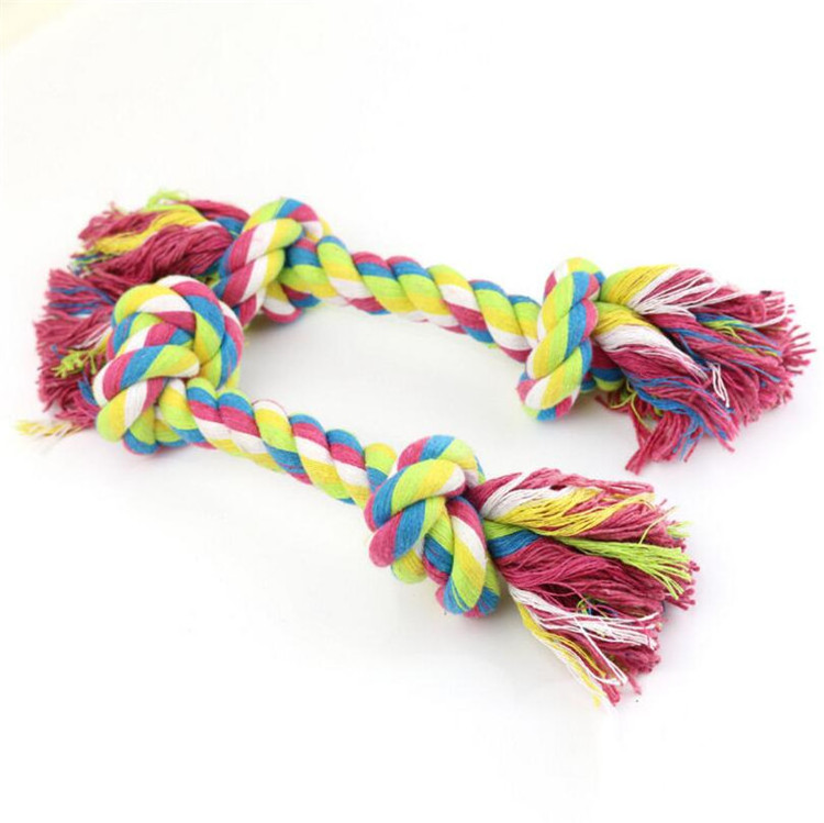 Wholesale Cat Rope Cotton Braided Knots Chew Toy Funny Dog Toys