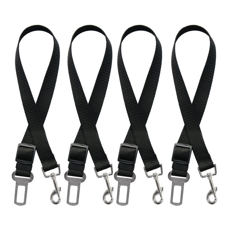 Pet Cat Vehicle Leash Harness Adjustable Nylon Car Safety Dog Seat Belt