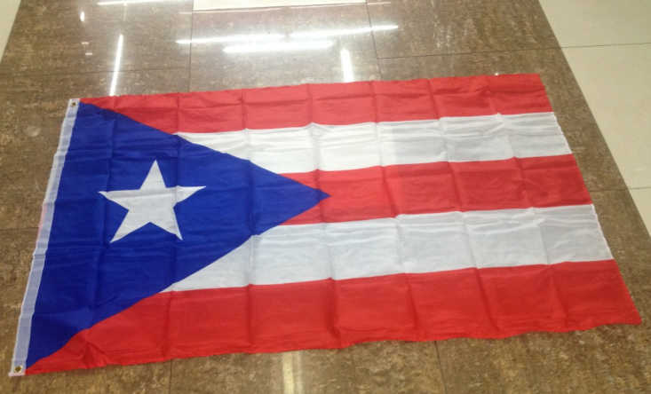 manufacturer wholesale 170T polyester 90*150cm 3*5 feet multi countries puerto rico flag