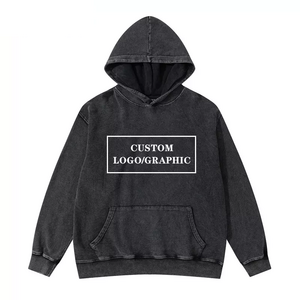 2024 Europe Street Wear Fashion Vintage Retro Oversize 380 GSM Custom Breathable Sustainable Men's Hoodies