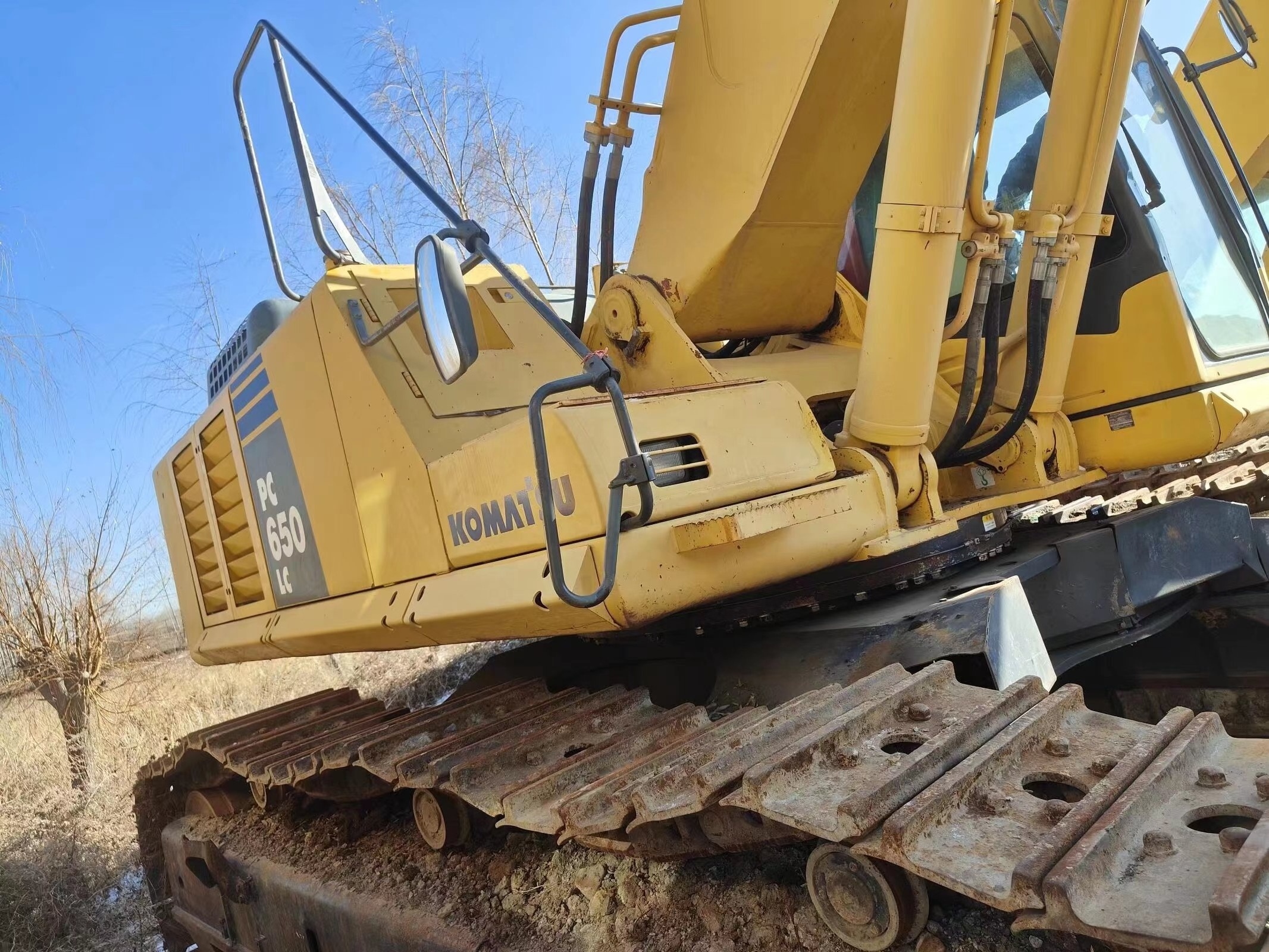 Komatsu Excavator used Komatsu PC650 used komatsu pc650LC-8R crawler excavator heavy equipment excaavtors for sale