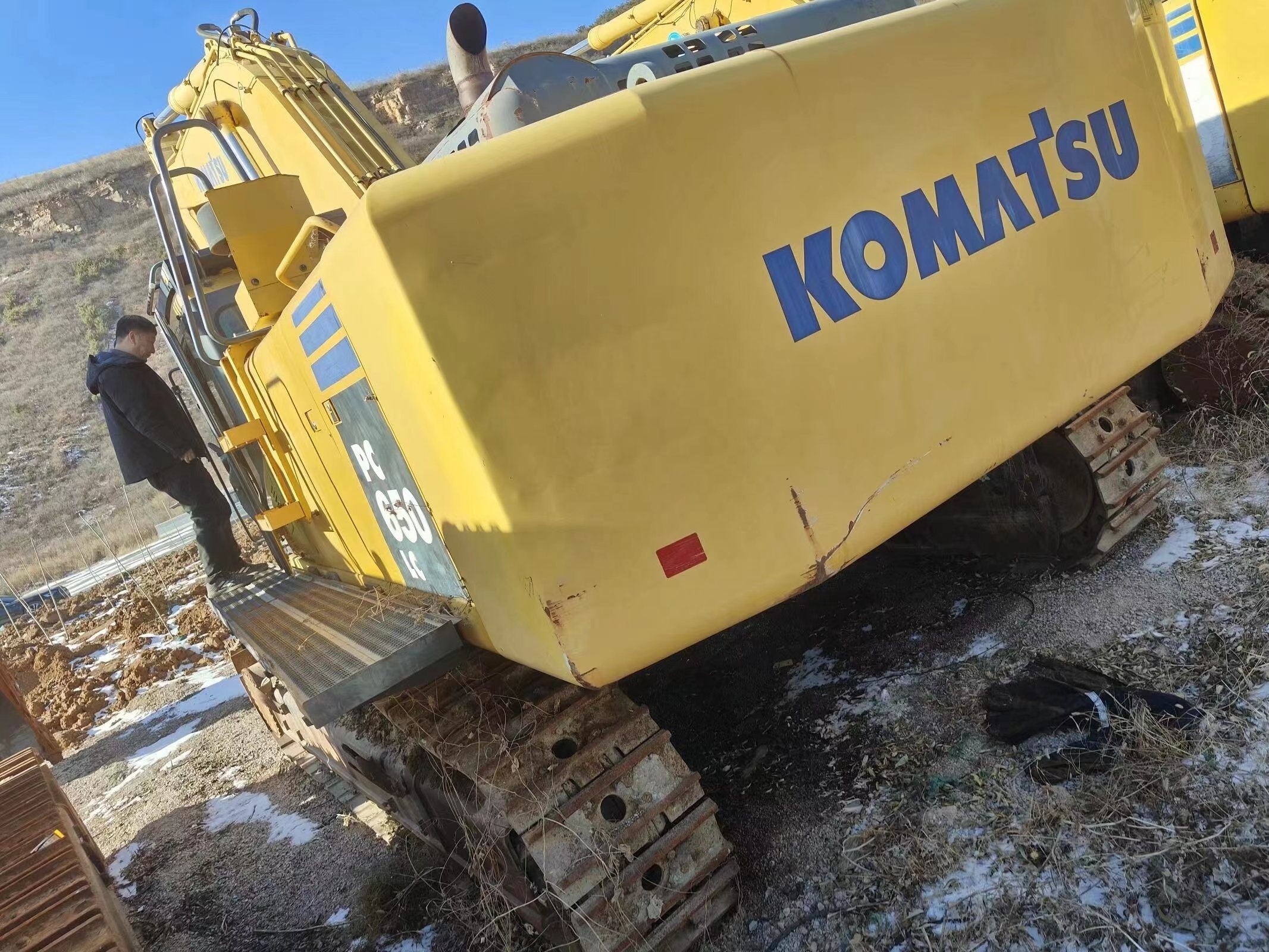 Komatsu Excavator used Komatsu PC650 used komatsu pc650LC-8R crawler excavator heavy equipment excaavtors for sale