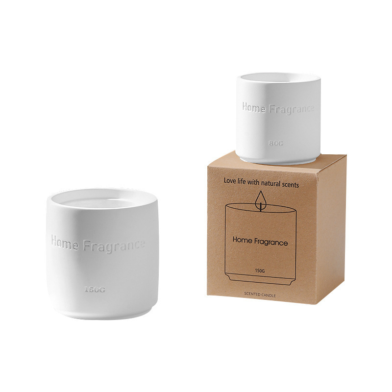 SuXiu OEM Sleek Serenity  Minimalist Frosted Candle with Wooden Wick Modern Home Fragrance Elegance in Aroma