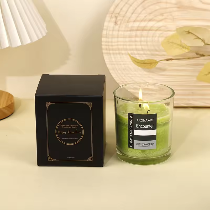 SUXIU OEM Discover the Art of Fragrance with Our Decorative Glass Candles Aroma Art Collection