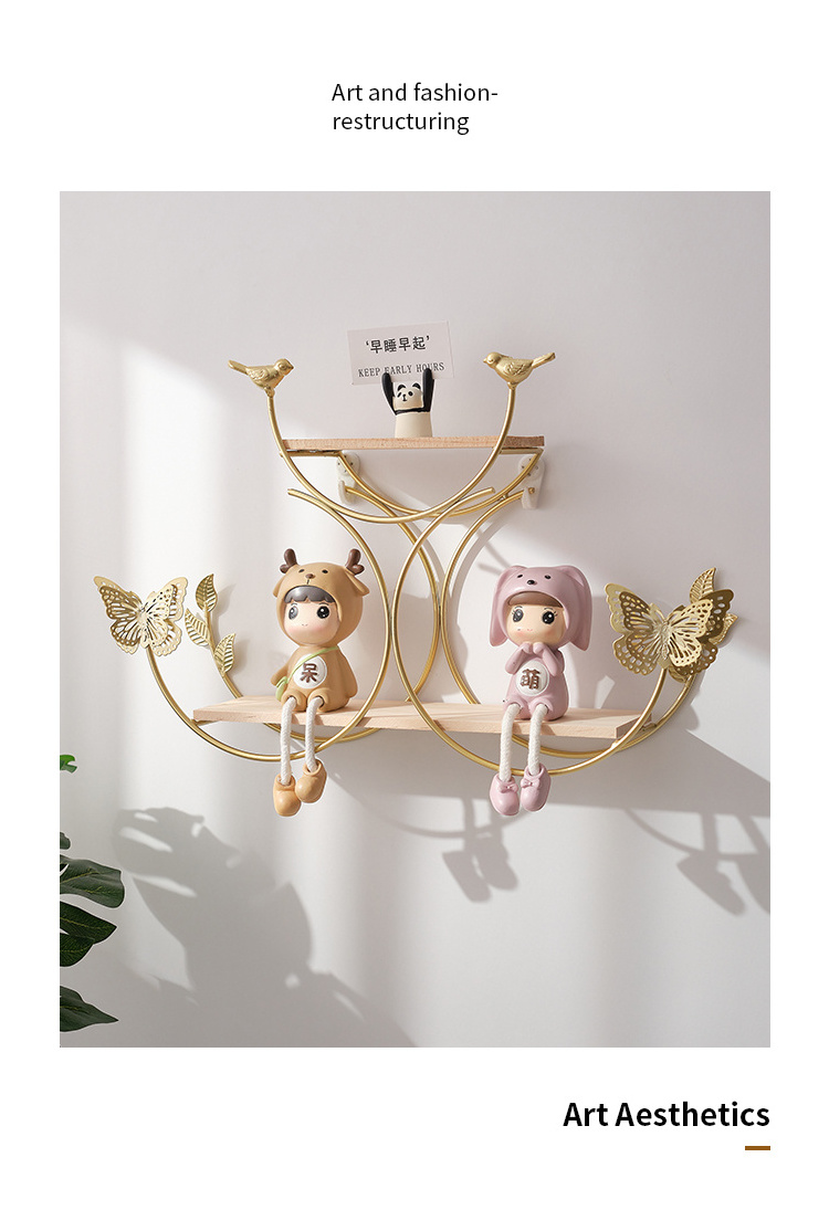 SuXiu OEM Charming decor whimsical wall shelving creative design perfect for adding a touch of fantasy to your home