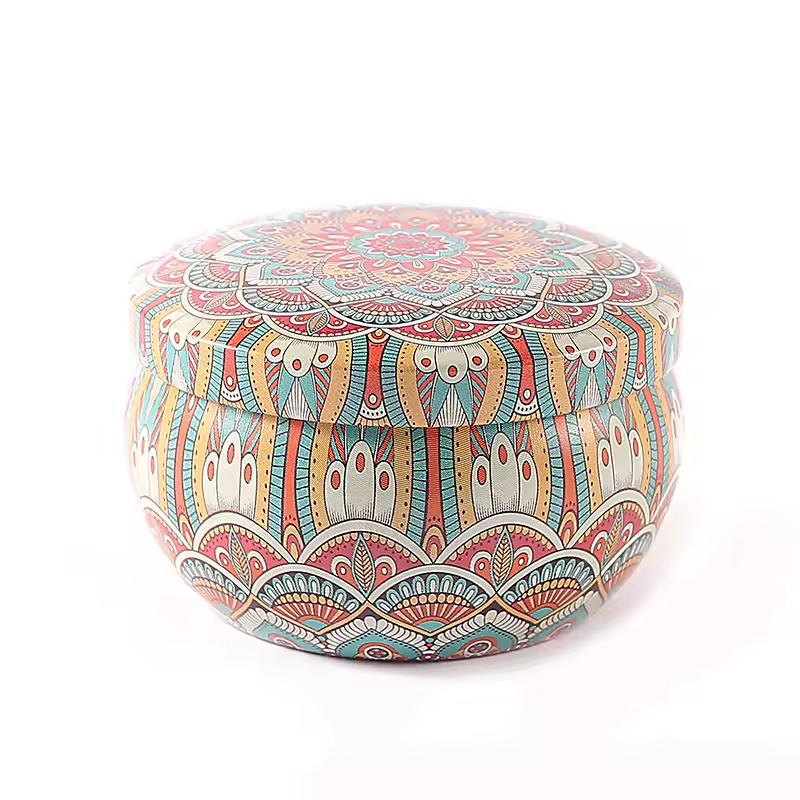 SuXiu OEM Mini Candle Handmade aromatherapy candles decorated in Bohemian style with natural aromas for a comfortable atmosphere