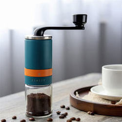 New 6 Grades Coarseness stainless steel Coffee Grinder  Espresso Portable Coffee Mill  Manual Coffee Grinder