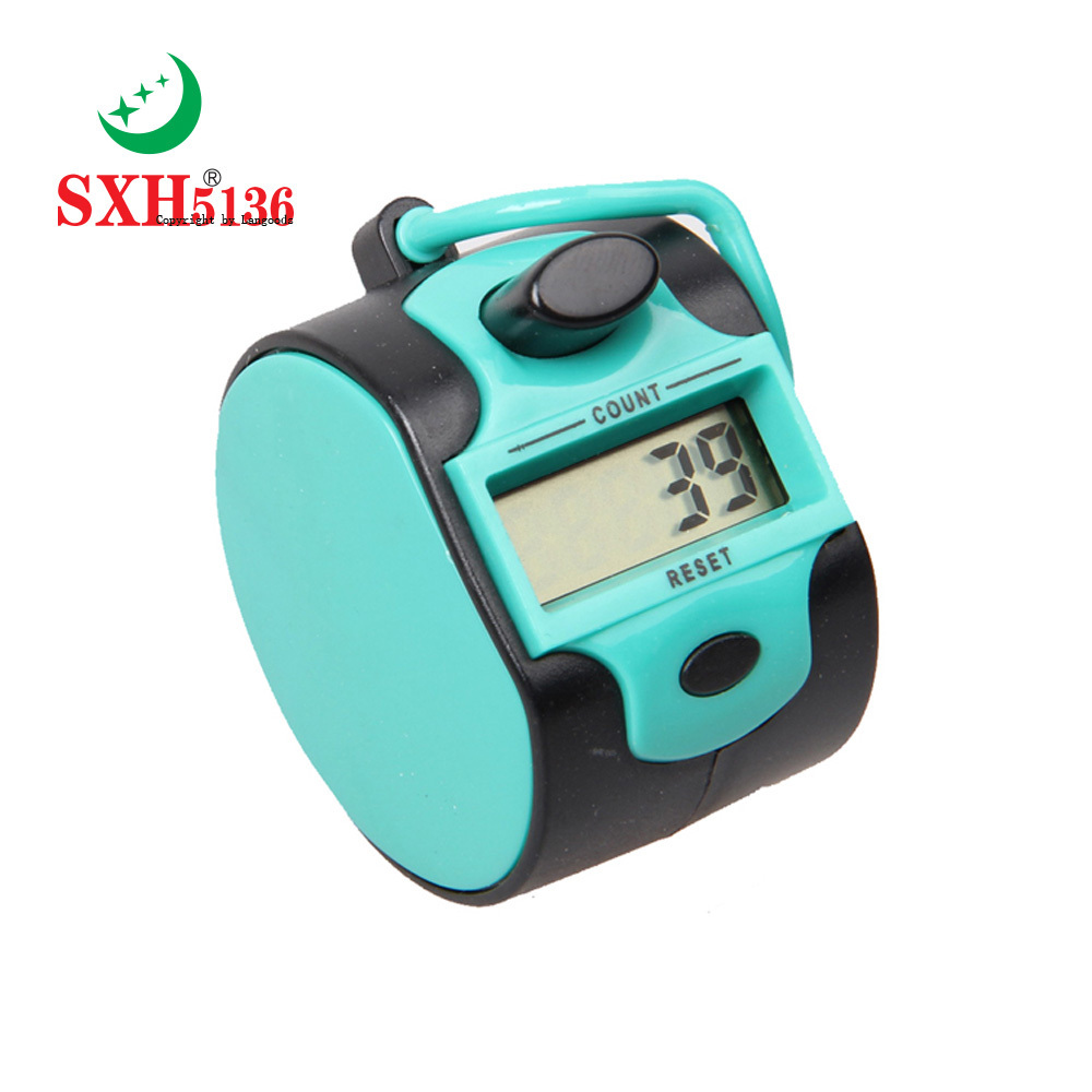 SXH5136 Factory Wholesale Electronics Digital Tally Ring Counter Prayer Digital Tasbih Clicker Counter