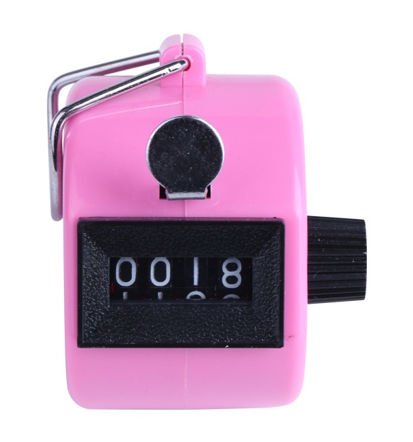 SXH5136 Factory Wholesale Colorful Plastic Hand Digital Tally Counter Manual Clicker