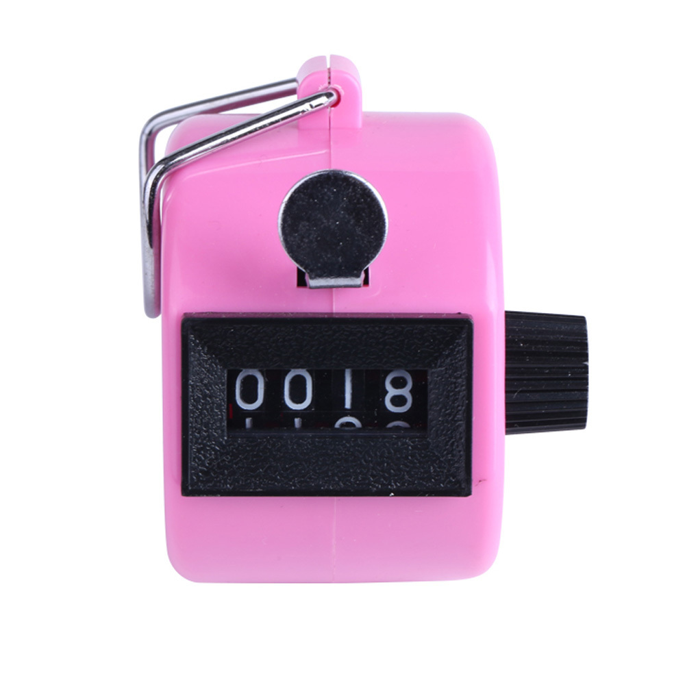 SXH5136 Factory Wholesale Colorful Plastic Hand finger Display Manual Counter Tally Clicker