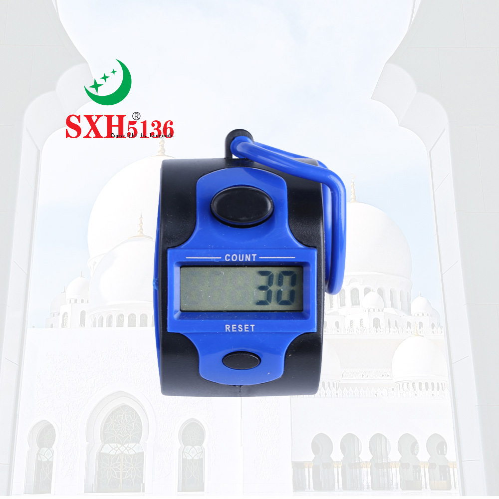 SXH5136 Factory Wholesale Electronics Digital Tally Ring Counter Prayer Digital Tasbih Clicker Counter