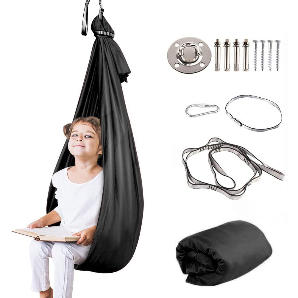 Awesome Sensory Swing Vestibular Input Therapy yoga Hammock Swing for Kids