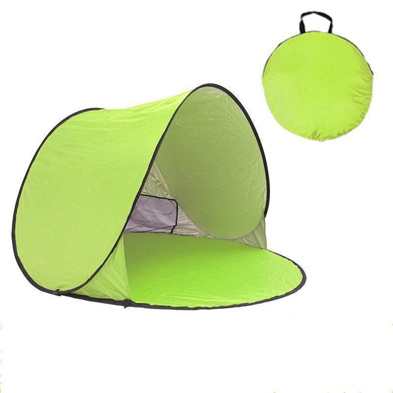 Easy Up Instant Automatic Pop Up Sunshade Beach Tent Umbrella Shade and Shelter