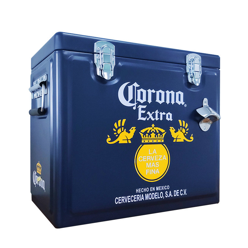 Hot Sale 25L Portable Vintage Extra Metal Beer Ice Cooler Box Buckets