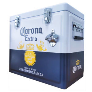 Outdoor 15L Cooler Box vintage cooler bag ice metal box wine cooler rolling chiller promotional gift wine fridge