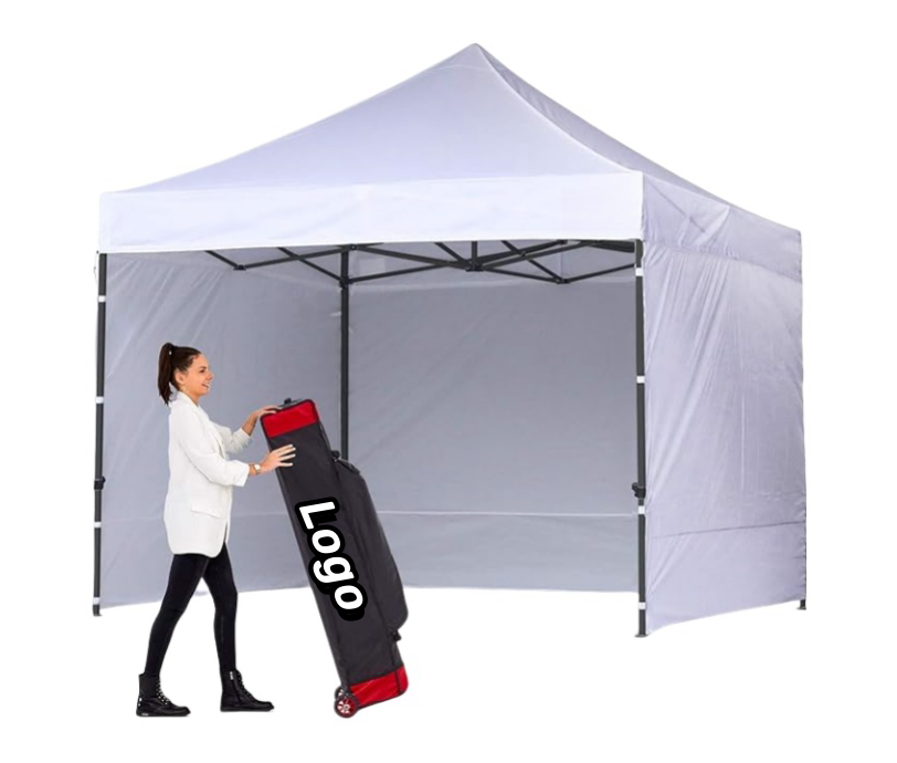 Custom Wholesale Heavy Duty Easy Pop up Canopy Tent with Party Patio Gazebo Removable Side Walls