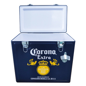 Hot Sale 25L Portable Vintage Extra Metal Beer Ice Cooler Box Buckets