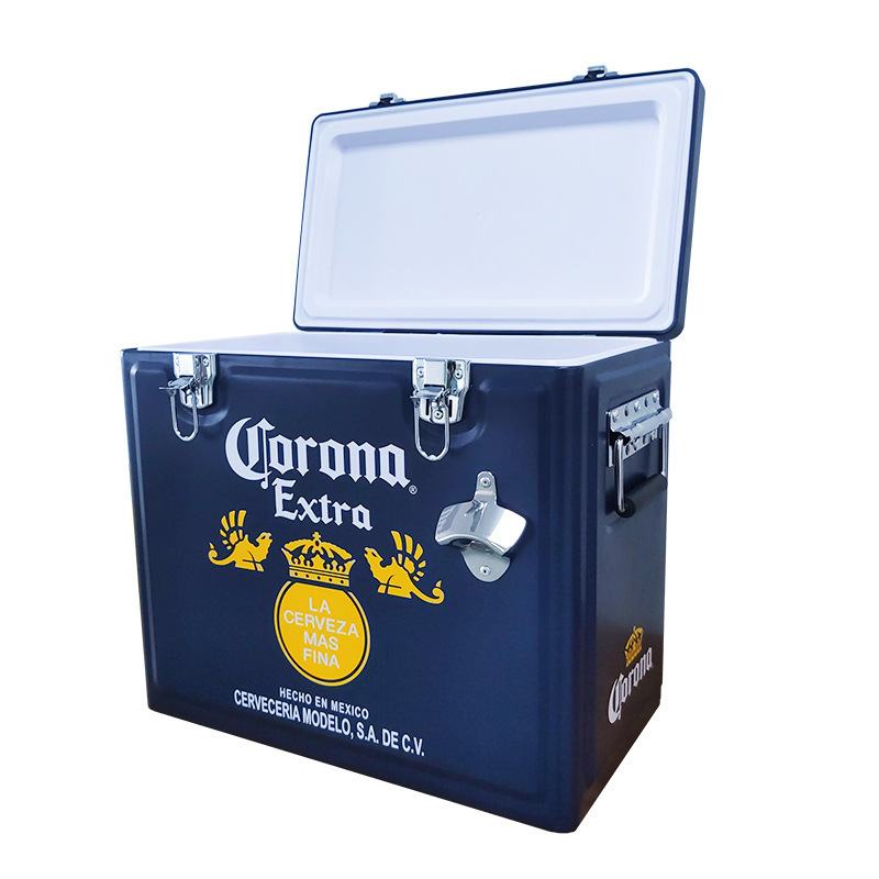 Hot Sale 25L Portable Vintage Extra Metal Beer Ice Cooler Box Buckets