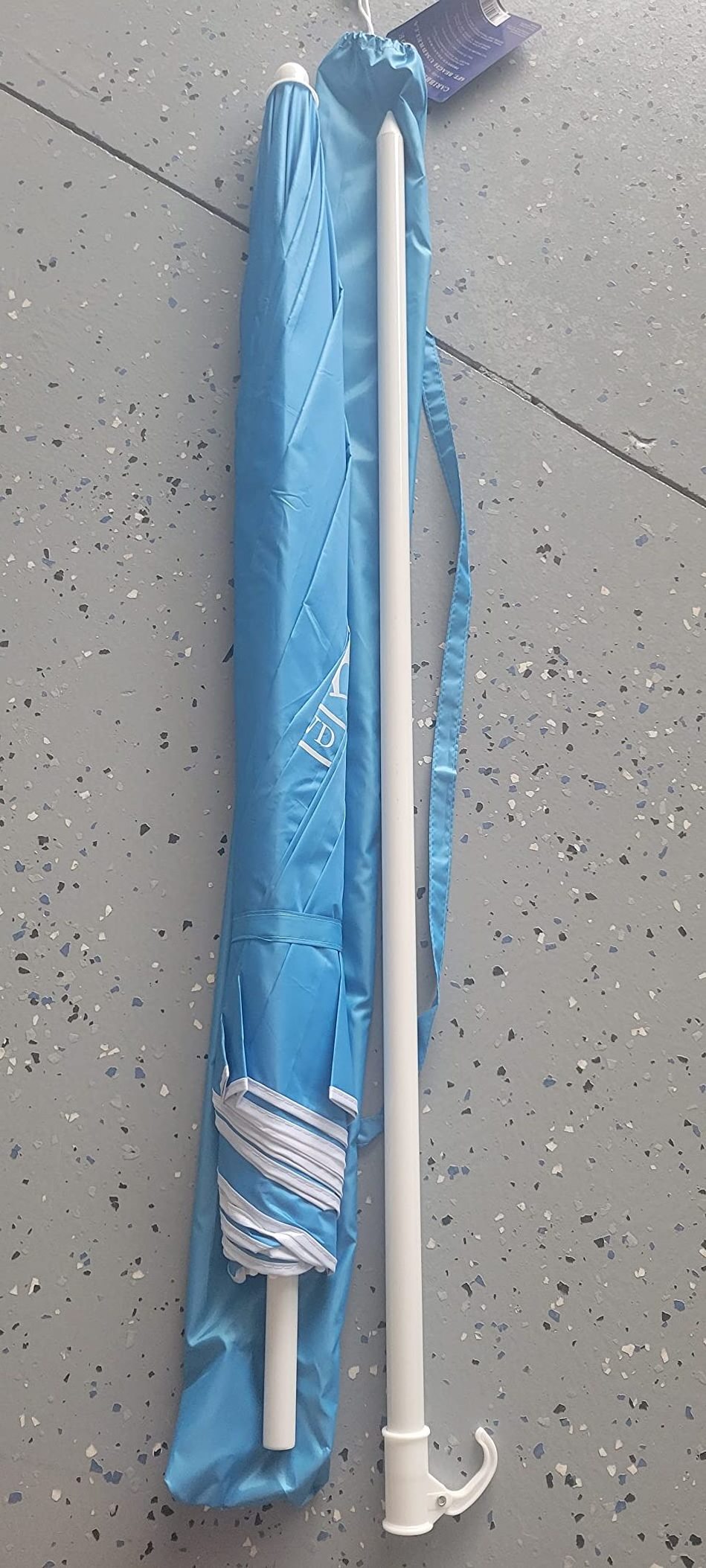 UV Protection Accepted Custom Size Portable China Factory Quality Beach Umbrella with Shoulder Carry Bag