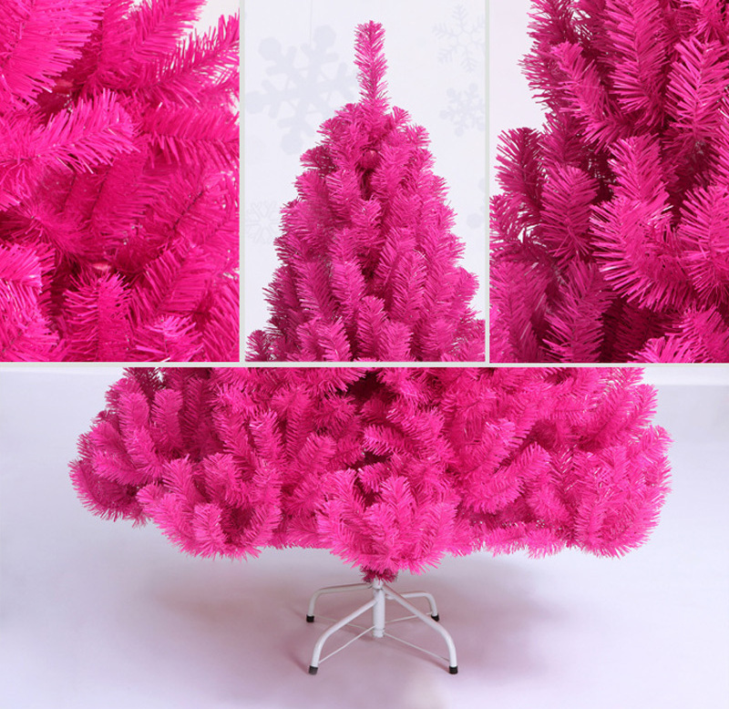 Manufacturer Wholesale 7ft Eco-Friendly Artificial Pink Christmas Tree