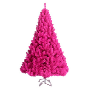 Manufacturer Wholesale 7ft Eco-Friendly Artificial Pink Christmas Tree