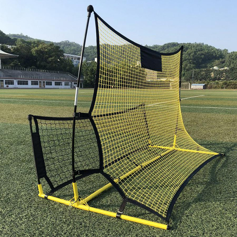 Customized And Durable Football Training Equipment Double-sided Soccer Goal Rebounder Soccer Goal Practice Net