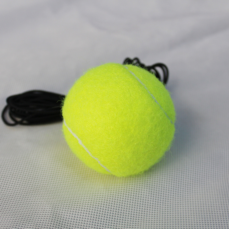 Hot Sale Tennis Balls Cricket Training  Partner Rebound Practice Tennis With Elastic Rope Rubber Ball For Beginner