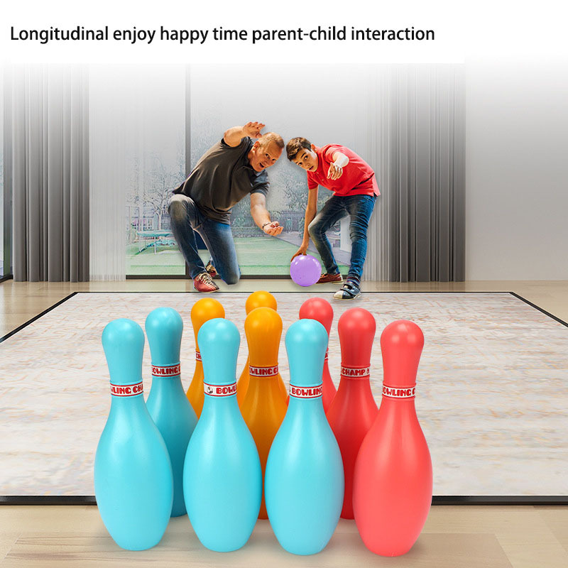 Indoor Sports Leisure Sports Parent-child Interactive Entertainment Exercise Children Thinking Toy Bowling Set for kid