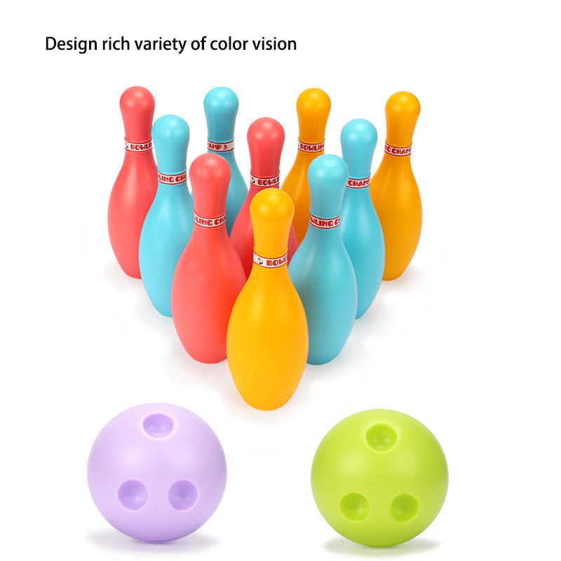 Indoor Sports Leisure Sports Parent-child Interactive Entertainment Exercise Children Thinking Toy Bowling Set for kid