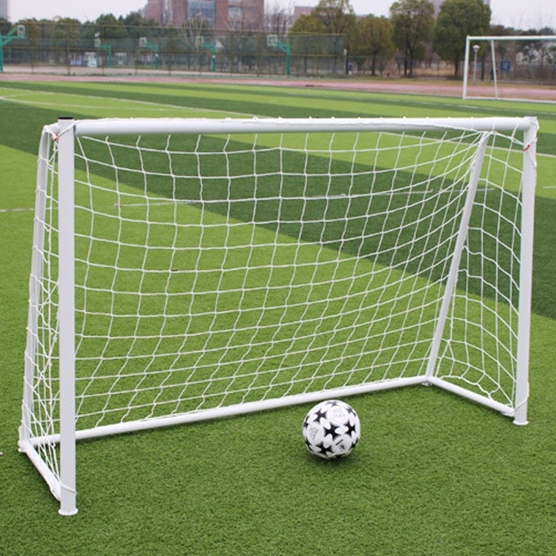 Factory Directly Sell Steel Metal Football Soccer Goals Professional Football Goal With Net