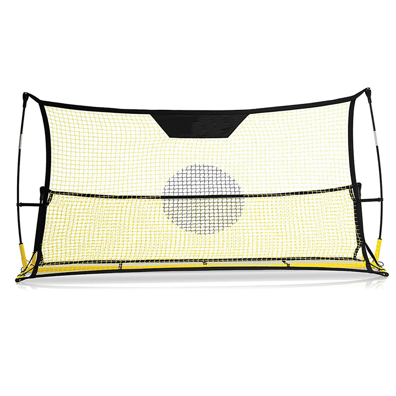 Customized And Durable Football Training Equipment Double-sided Soccer Goal Rebounder Soccer Goal Practice Net