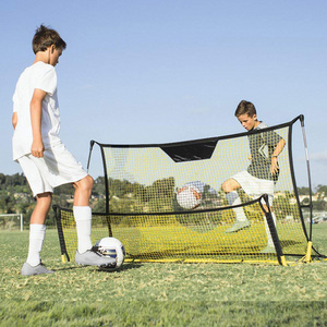 Customized And Durable Football Training Equipment Double-sided Soccer Goal Rebounder Soccer Goal Practice Net