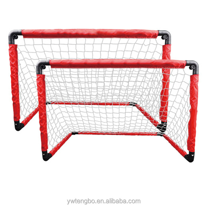 High Quality Football Training Folding Gate Outdoor Play Sport Soccer Pop Up Handball Portable Football Goal