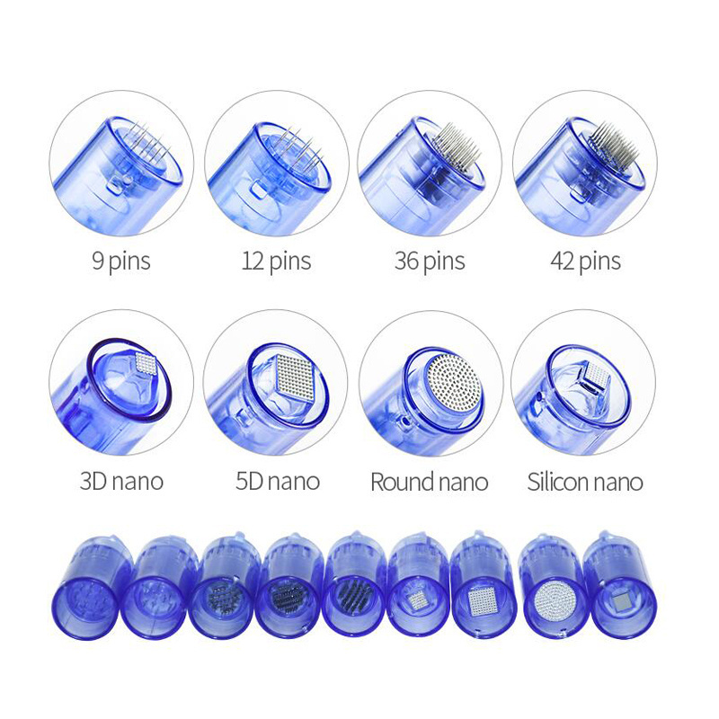 Ultima A1 Needle Cartridges Nano Pins Bayonet Port Microneedle Cartridge 9/12/24/36/42