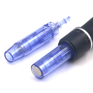 Safety Round Nano Cartridge For Auto Microneedle Derma Pen Tattoo Needles For Electric Microneedling Pen