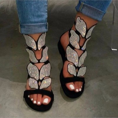 2021 China Rubber Stylish Latest Mujer Platform Shoe Flat Female Slides Slipper Summer women's Sandals for Women And Ladies