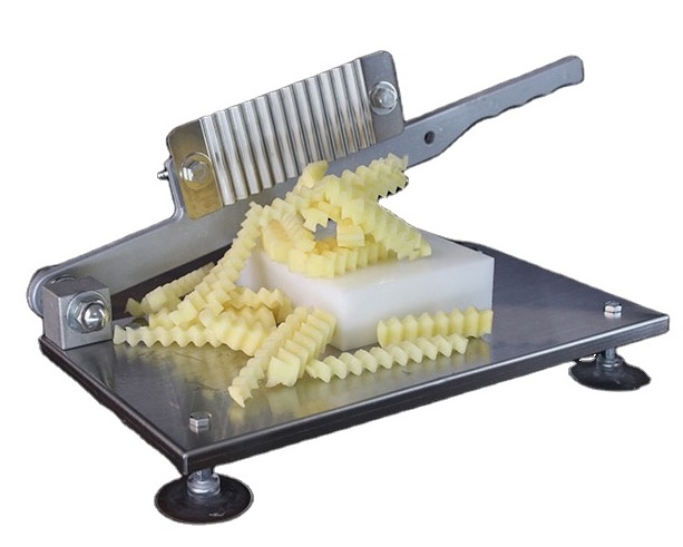 Stainless Steel Wavy French Fries Cutter