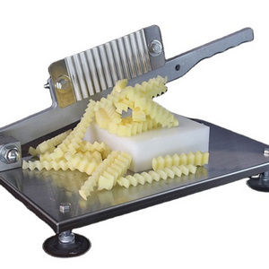 Stainless Steel Wavy French Fries Cutter