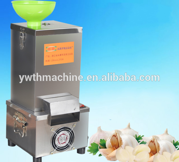 home commercial electric garlic peeling machine/garlic skin remover machine