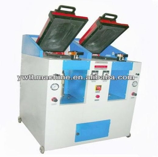 Double-Head Cover Type Pneumatic Shoe Sole Cementing Press Machine